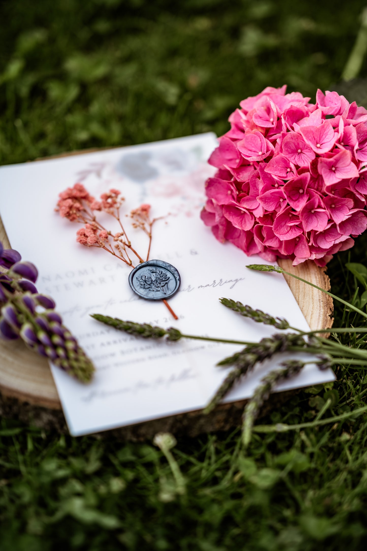 Romantic Floral Wedding Invitation Set - The Flora Suite